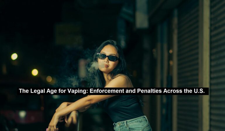 Legal Age for Vaping